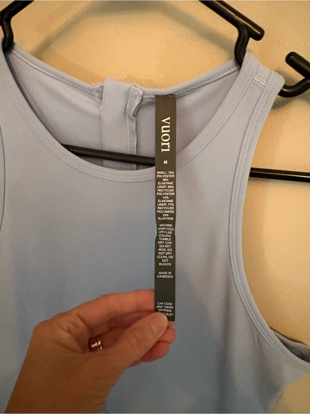 Vuori Daily Tennis dress - Surf blue - Picture 4 of 5